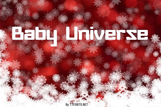 Baby Universe example